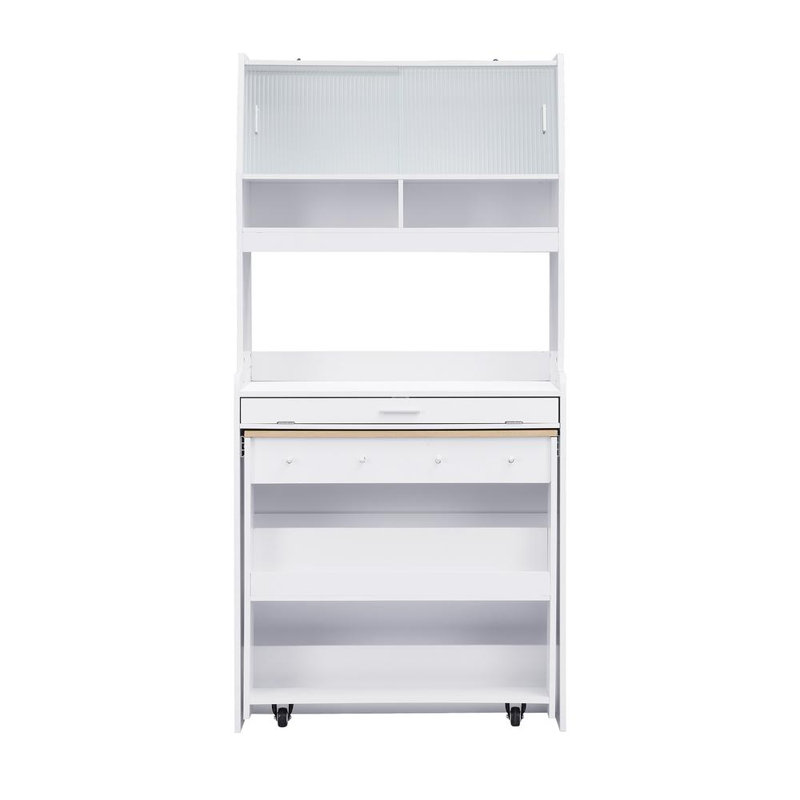 Buffet Table With Storage, Natural