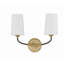 Applique murale 15 po Marouso
