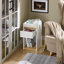 Quinessa 65cm W Manufactured Wood Bedside Table