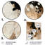 «Brown Mindful Abstraction II», impression sur métal sans cadre-980653544