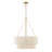 23.6" 6-Light Modern Rope Drum Chandelier-1987355956
