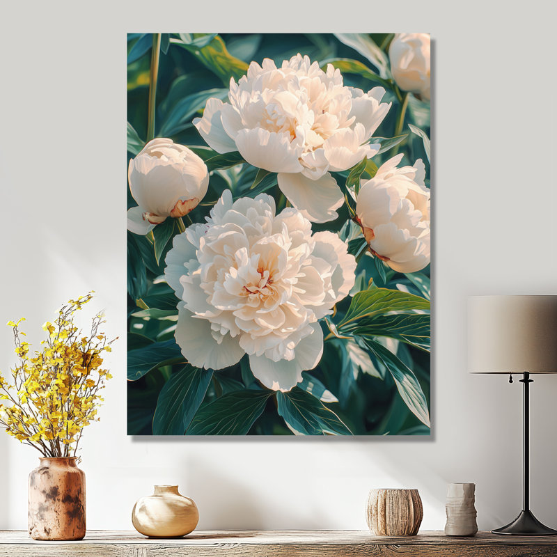 Liskeard - salon d'art mural floral, H 20 po x l 12 po, Toile tendue, Ne s'applique pas