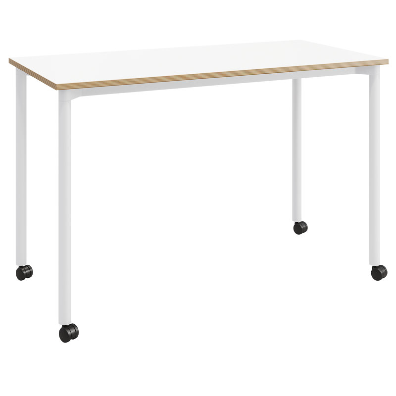 Bureau Spright, Blanc designer / bord en bois, Mobile, Blanc