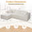 102.3" Cloud-Like Modular Sectional Sofa-1796153922