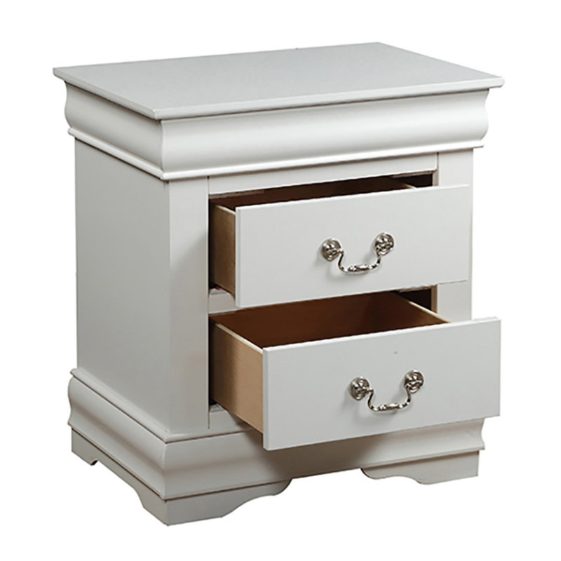 Table de chevet, Blanc