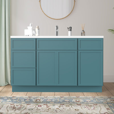 Base de meuble-lavabo simple 54 po seulement
