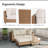 4 Pieces Sectional Seating Group With Cushions-359862108
