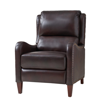 Beecher 29" Genuine Leather Manual Recliner