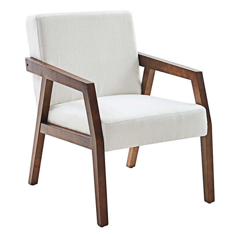 Chaise avec accoudoirs rembourrée Modern
