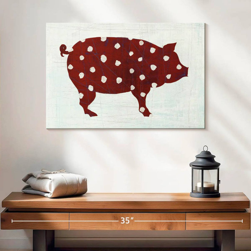 Modern American Farm II, H 16 po x l 24 po