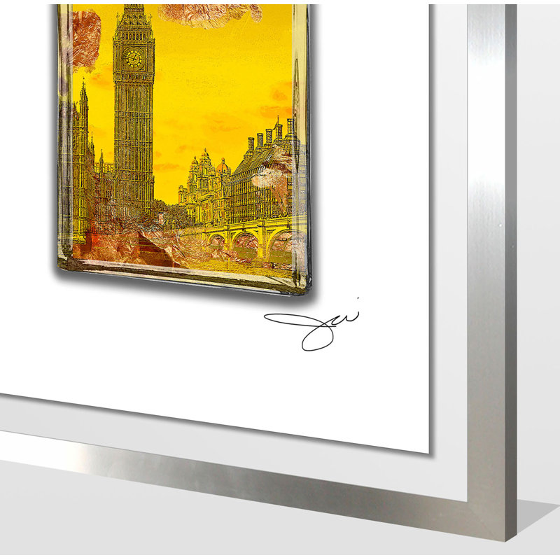 « london parfums », impression, H 51,5 po x l 35,5 po x P 0,75 po, H 27,5 po x l 21,5 po x P 0,75 po