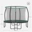 Songmics 111.6cm Round Backyard Trampoline with Safety Enclosure-56459788