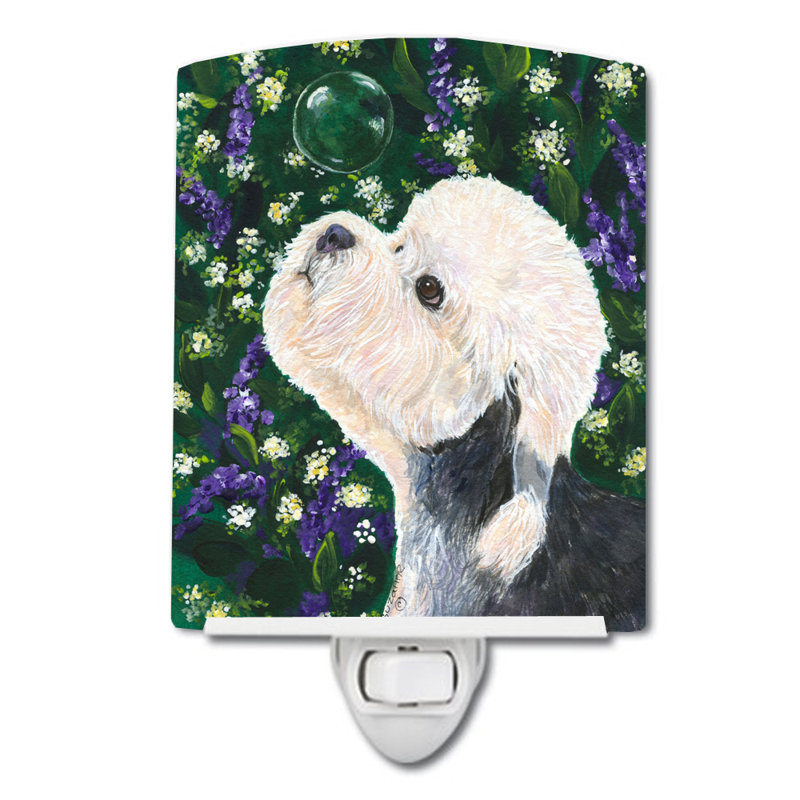 Dandie Dinmont Terrier Ceramic Night Light