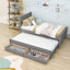 Lit plateforme simple avec rangement-88612410