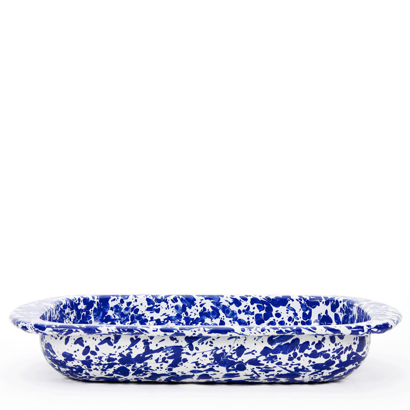 Swirl Baking Pan, Cobalt Swirl