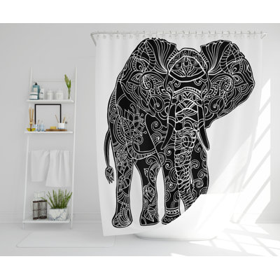 Sighmar Polyester Shower Curtain Set