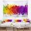 Tapisserie d'éclaboussure aquarelle artistique abstraite-28482721