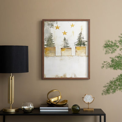 «Christmas Holiday», art encadré DCC-XXIX, bois massif
