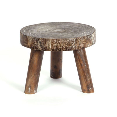 Tabouret en bois massif Sedgewick