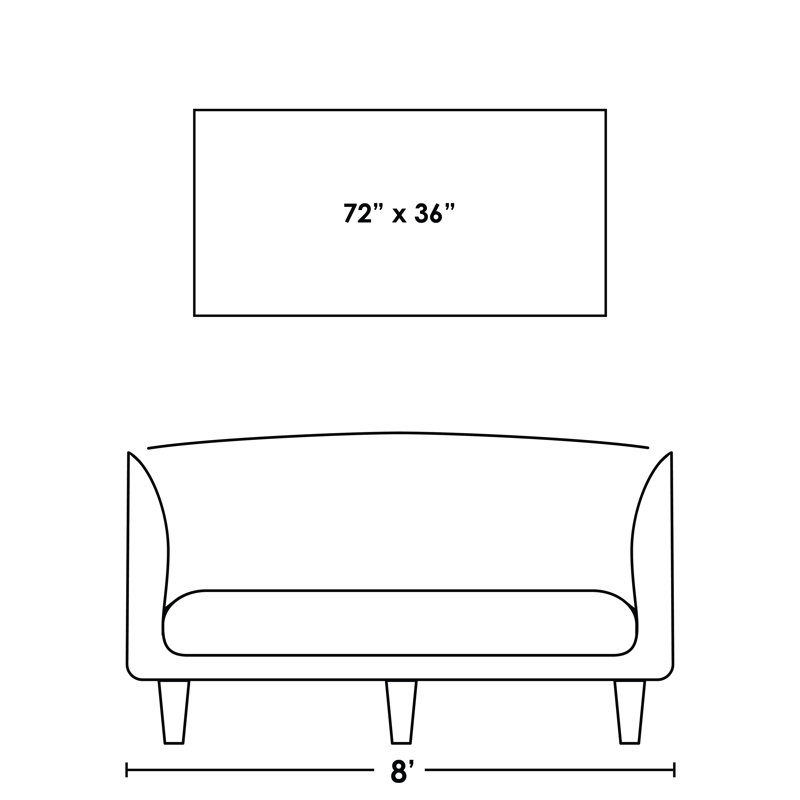 Mod par Barclay Butera - impression sur toile tendue, Extérieur, H 36 po x l 72 po