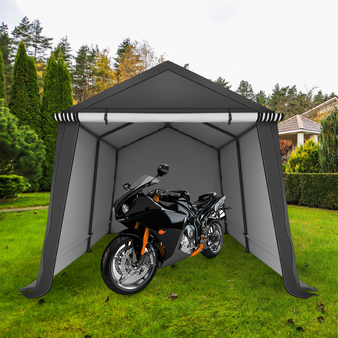 10 Ft. W x 10 Ft. D Steel Pop-Up Canopy Abba Patio