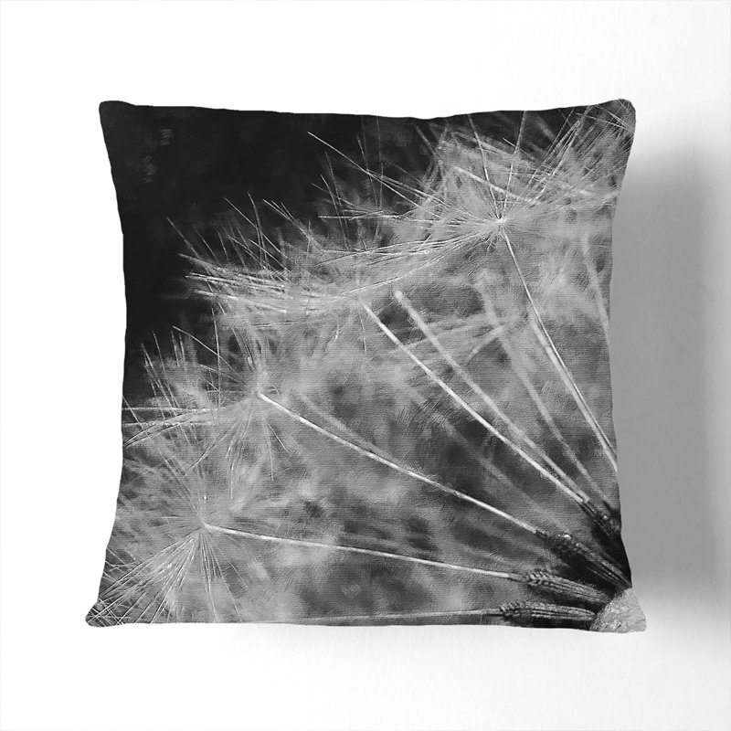 Floral Square Cushion, 55cm H x 55cm W x 20cm D