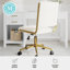 Fauteuil de bureau pivotant à hauteur ajustable Martha Stewart Lulu-109713884-109713881
