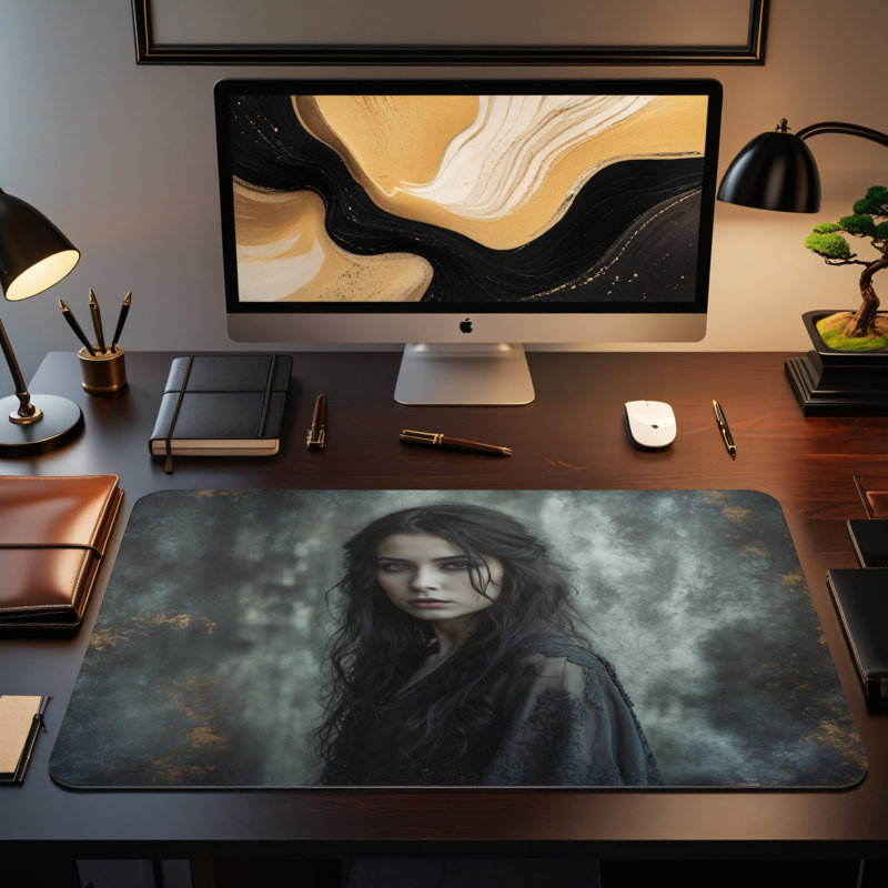 Polyester Desk Pad, 23.6x13.8
