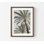 Impression d'art tropical tropical: palmiers ensoleillés - décor bord de mer