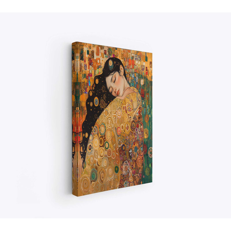 Superbe peinture décorative sur toile, 27,6 po x 39,4 po | 100% toile avec cadre 100% bois (0,8 x 1,2 po d'épaisseur) | Parfait pour le salon, la chambre à coucher ou le bureau - une œuvre d'art accrocheuse pour tout espace