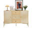 Audrius 120 Cm Wide 3 Drawer Sideboard