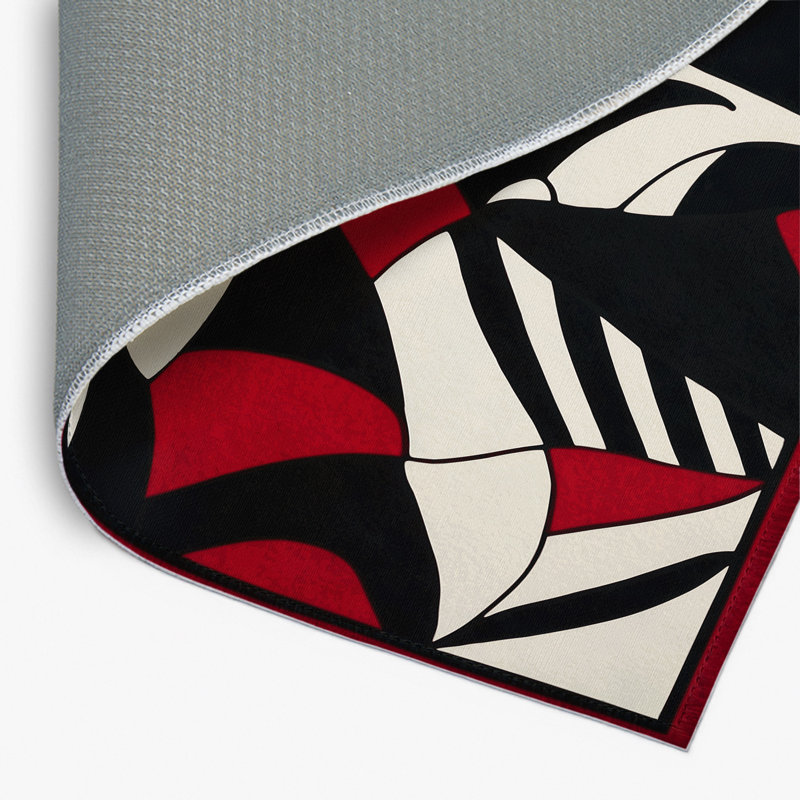 Tapis intérieur et extérieur Radiant Abyss, Rectangle 1 pi 6 po x 2 pi 6 po