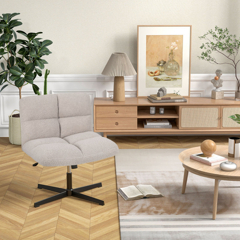 Chaise de bureau Yerania, Gris