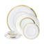 Domo Gold Porcelain Salad/Dessert Plate-14058555