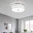 Arnella Linen LED Flush Mount