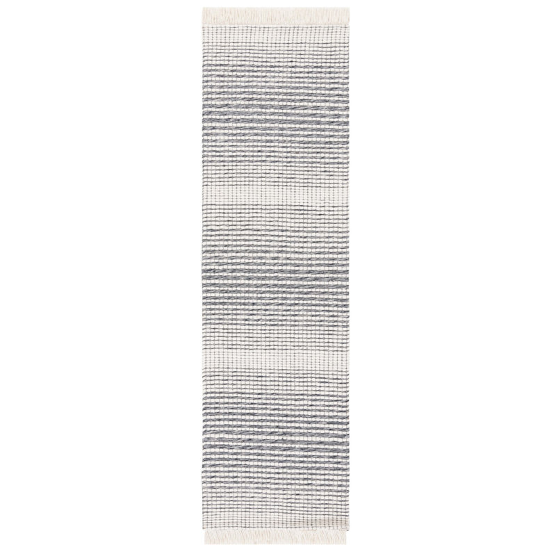 Marbella Hand Woven Wool With Cotton Cloth Backing Rug, Runner 2'3" x 8'
