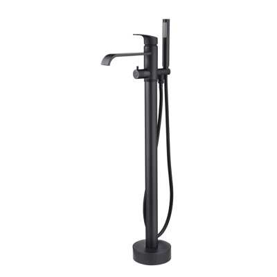 1 Handle Floor Clawfoot Tub Faucet