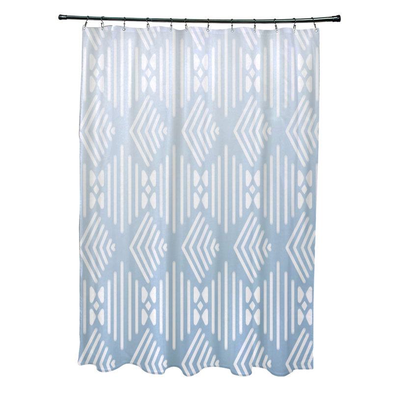 Floral Shower Curtain, Washed Out