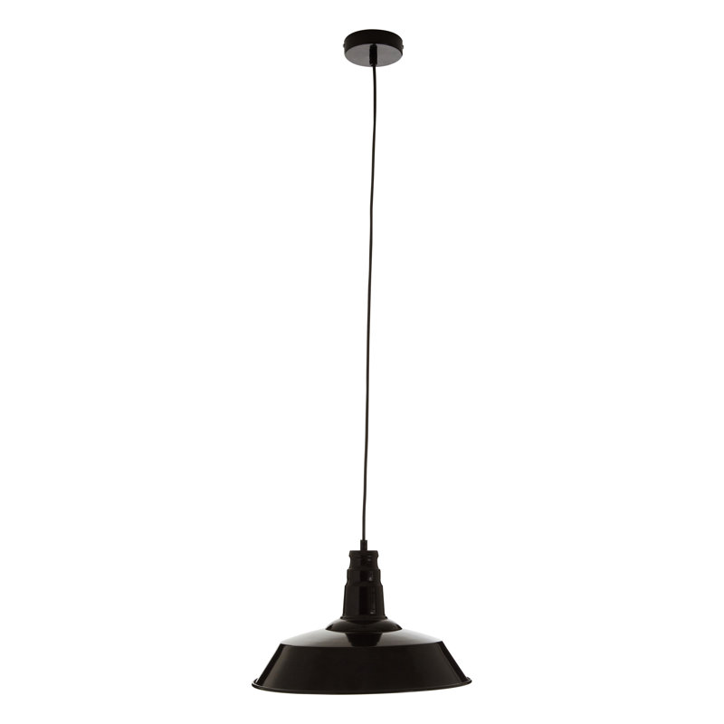 Reeder 1 - Light Dome Pendant, Black