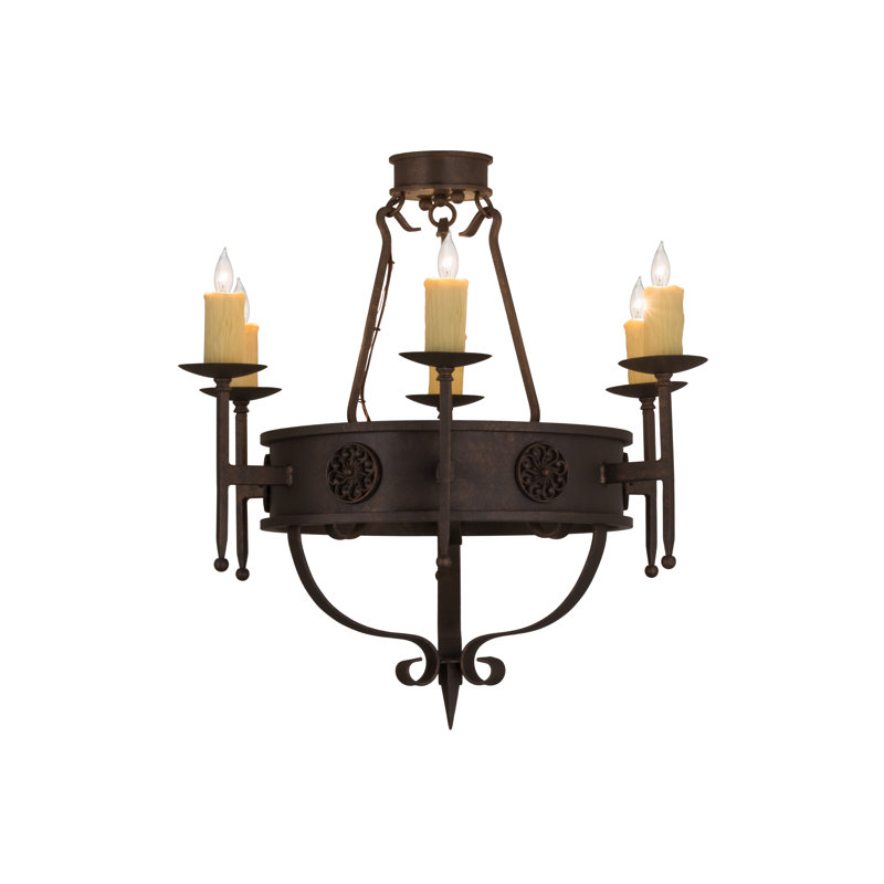 Walsall 6 - Light Chandelier