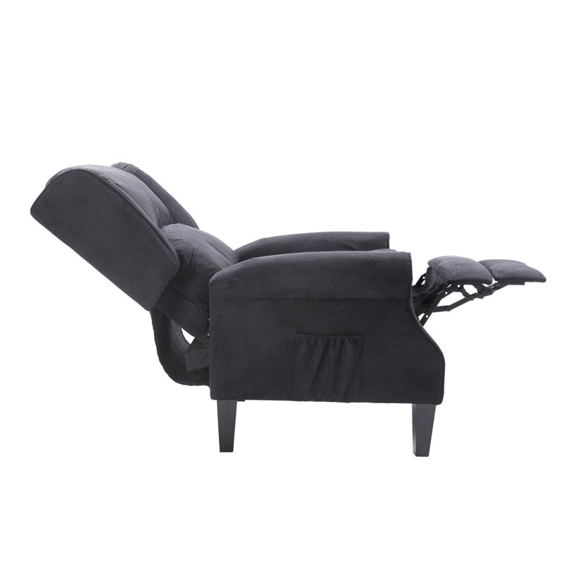 Fauteuil inclinable massant et chauffant, Noir