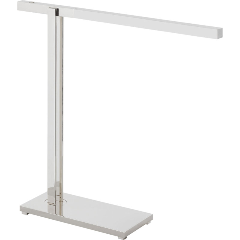 Stagger Small Table Lamp, Polished Nickel