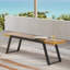 Banc d'entrée en bois Banc d'extérieur