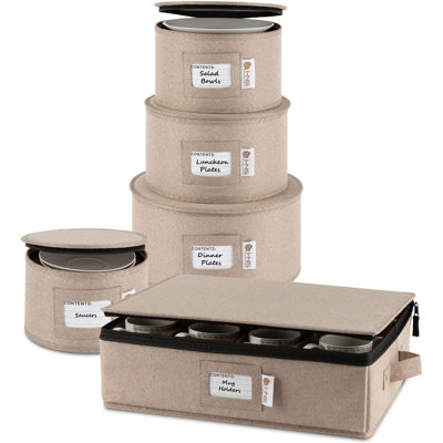 Hard Shell China Storage 5 Piece Set