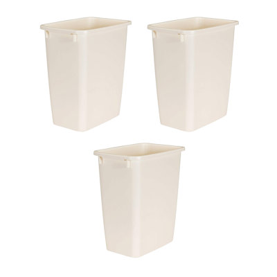 Plastic Open Kitchen Trash Can - 5.25 Gallons