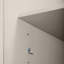 Meuble-lavabo simple Haley 48 po, blanc cachemire