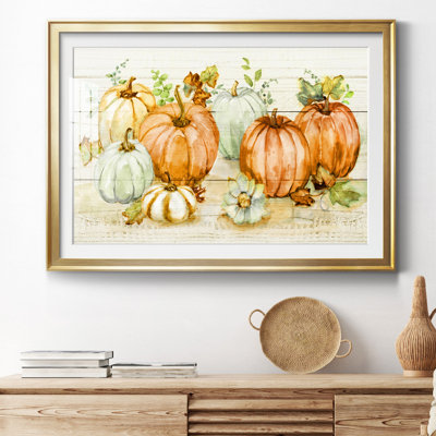 Récolte de citrouilles