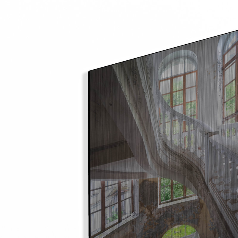 «Curved Stairs» par Roman Robroek, H 16 po x l 12 po