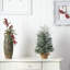 Arbre de Noël artificiel givré hiver