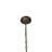 Diane 2 - Light Mahogany Bronze Single Pendant